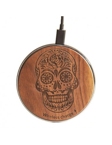 Wireless Charger - Design: Skull Dark