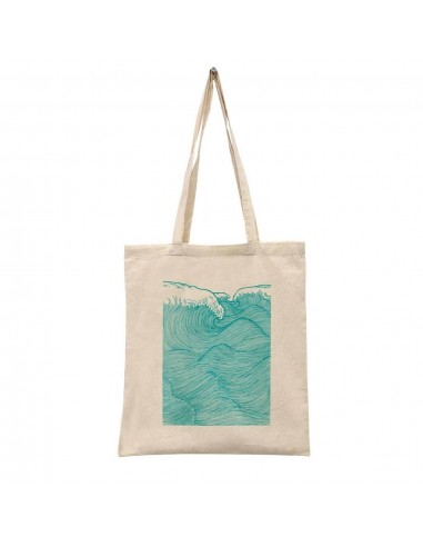 Tote bag - Wave blue