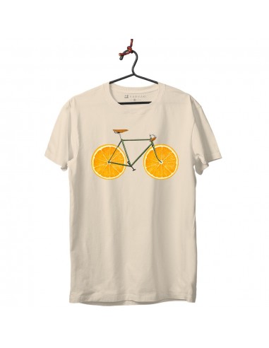 Kids T-shirt - orange bike