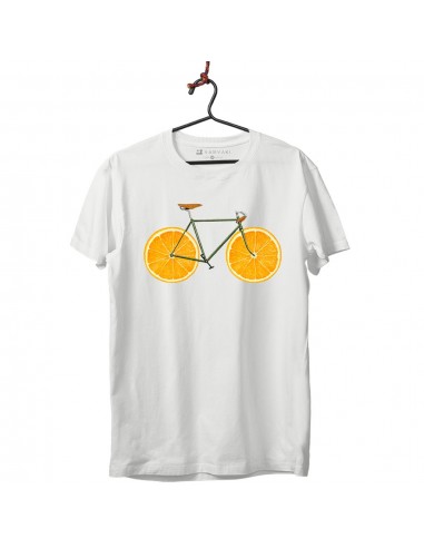 Kids T-shirt - orange bike