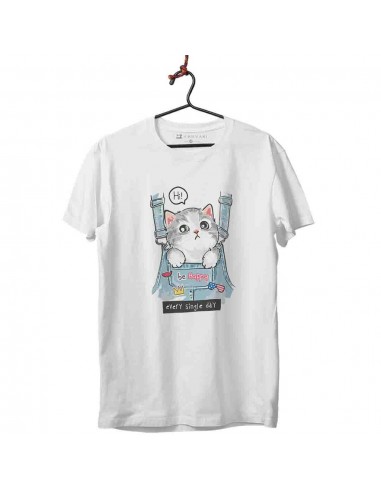 Kids T-shirt - Cat pocket