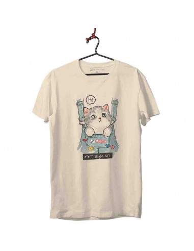 Camiseta Kids - Gato bolsillo