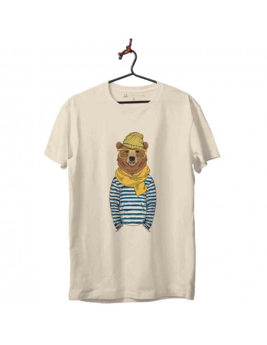 Camiseta Kids - Oso bufanda