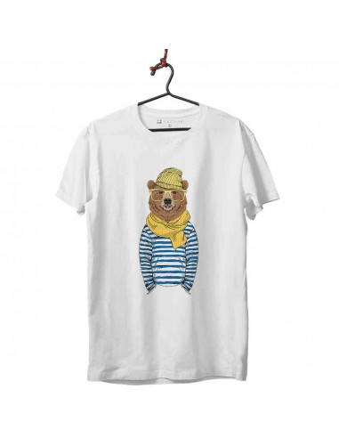 Camiseta Kids - Oso bufanda