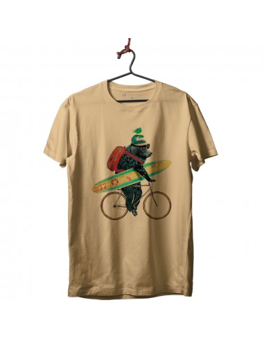 Kids T-shirt - Bear surfer