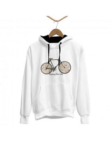 Kids Sweatshirt - Bike Maps hoodie