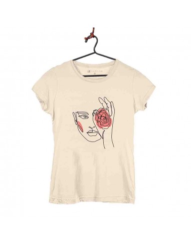 Women's T-shirt - Rose in hand