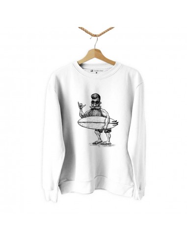 Unisex Sweatshirt - Hipster surfer