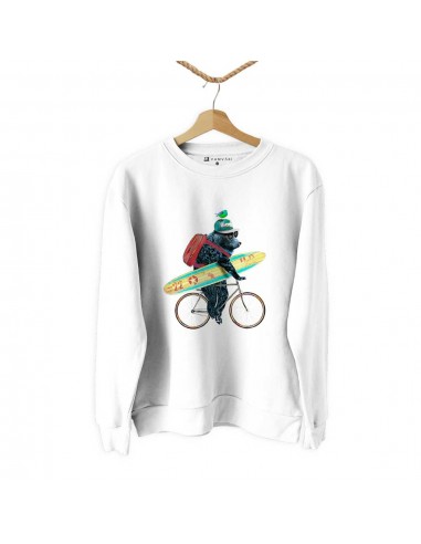 Unisex sweatshirt - Bear surfer