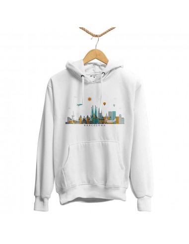 Unisex sweatshirt - Skyline BCN hoodie