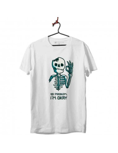 Camiseta Unisex - Calavera No Problem