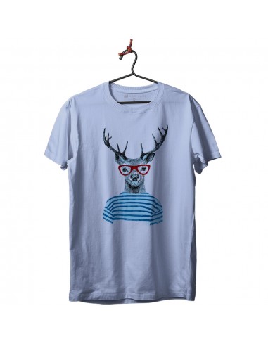 Unisex T-shirt - Deer striped shirt