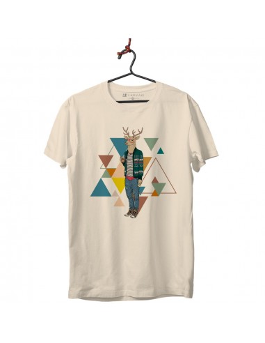 Camiseta Unisex - Ciervo triángulos