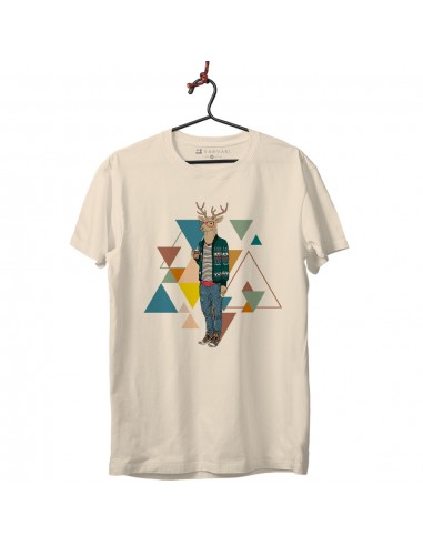 Unisex T-shirt - Deer triangles