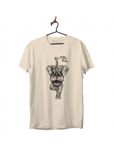 Camiseta Unisex - Elefante Yoga