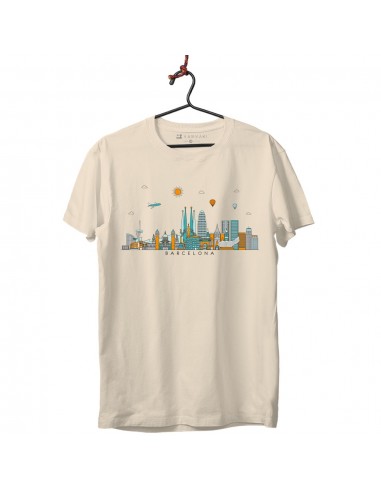 Unisex T-shirt - Skyline BCN